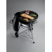 Вугільний гриль Weber Compact Kettle 57 см, чорний