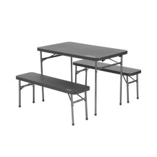 Набір для пікніку розкладний для 4 осіб (стіл, 2 лавки)