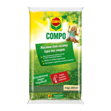 Насіння для газону COMPO Game & Sports, 4 кг