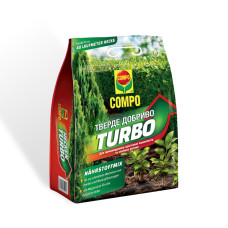 Тверде добриво COMPO TURBO® миттєвого ефекту для швидкого зростання 4 кг Тверде добриво COMPO TURBO® миттєвого ефекту для швидкого зростання 4 кг
