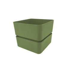Пластиковий вазон Teraplast VELETA 12 OLIVE Пластиковий вазон Teraplast VELETA 12 OLIVE