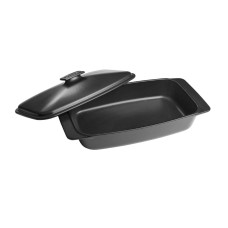 Керамічна форма Weber для готування з кришкою, прямокутна 