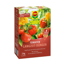 Compo Тверде добриво тривалої дії для томатів 0,85 кг
Compo Тверде добриво тривалої дії для томатів 0,85 кг