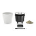 Вазон Lechuzа Classico Premium LS 43, білий