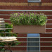 Вазон Lechuza BALCONERA Color 40, сланцево-сірий
