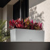 Вазон Lechuza BALCONERA Steel 50, перлинно-сірий