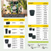 Субстрат Lechuza BLACKSTONEPON 18л