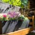 Вазон Lechuza Balconera Cottage 80, граніт