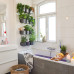 Комплект Lechuza Green Wall Home Kit Glossy, 48х6х14 см, білий Комплект Lechuza Green Wall Home Kit Glossy, 48х6х14 см, білий
