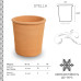 Вазон Terraneo Stella 47х47 cм