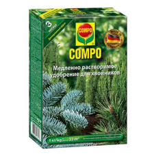 COMPO Тверде добриво тривалої дії для хвойних 1кг 