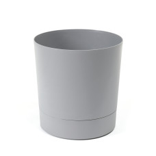 Вазон Lamela AURA з підставкою 280×294 мм, сірий Вазон Lamela AURA з підставкою 280×294 мм, сірий