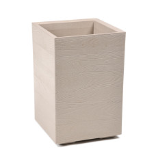 Вазон Lamela KARO 400x400x600 мм лате