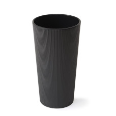 Вазон Lamela LILIA jumper 255х466 мм, графітовий