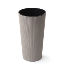 Вазон Lamela LILIA jumper 295х571 мм, сіро-коричневий