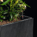 Вазон Lechuza CANTO stone 30 LED low, темно-сірий