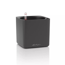 Вазон Lechuza CUBE Premium 14, антрацитовий матовий