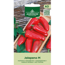 Насіння Agronom перець гострий Халапеньйо М 0,1 г Насіння Agronom перець гострий Халапеньйо М 0,1 г