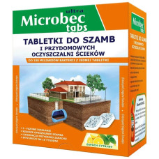 Засіб Microbec для септиків, вигрібних ям та дворових туалетів BROS 20 гр. (таблетка)